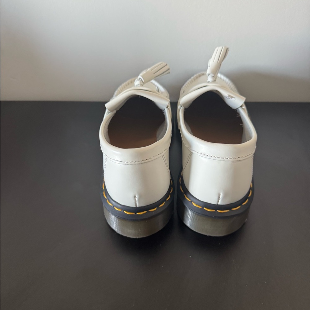Dr. Martens White Adrian Loafers - Picture 4 of 6